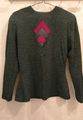 Top dunkelgrün sehr elastisch Gr.38 (2111034)