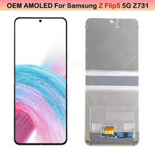 OEM AMOLED For Samsung Galxxy Z Flip5 5G F731U/U1/W LCD Display Screen Assembly