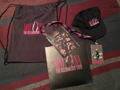 Madonna \'The Celebration Tour\' Adjustable Cap & Drawstring Bag Madonna  main image 4