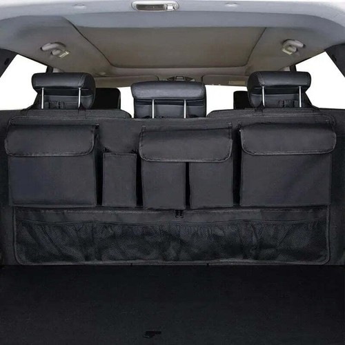 Back Seat Car or Truck Organizer and Storage Hanging Bag with 9 Pockets Oxfor... - Picture 2 of 12