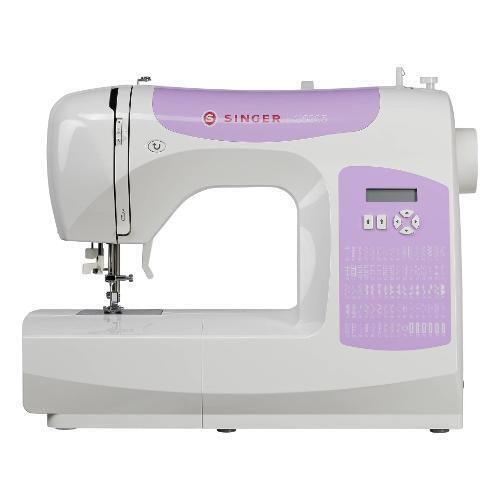 Macchina per Cucire Elettronica 80 Punti colore Bianco e Viola - C5205 Singer - Foto 1 di 1