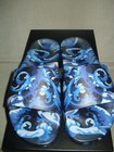 100% AUTHENTIC NEW MEN VERSACE BAROCCOFLAGE BLUE SLIDE SANDALS EU 42/US 9 — photo 7