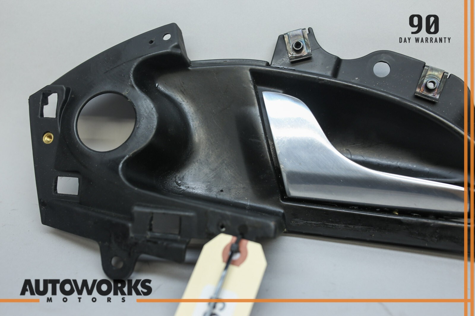 04-08 Maserati Quattroporte M139 Rear Right Interior Door Handle Chrome OEM