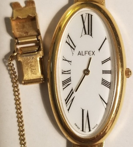 Vintage Alfex swiss made ladies quartz 