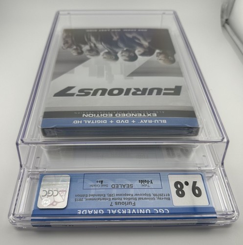 Furious 7 (2015) Blu-ray Slipcase New Sealed Graded CGC 9.8 A++ - Picture 11 of 13