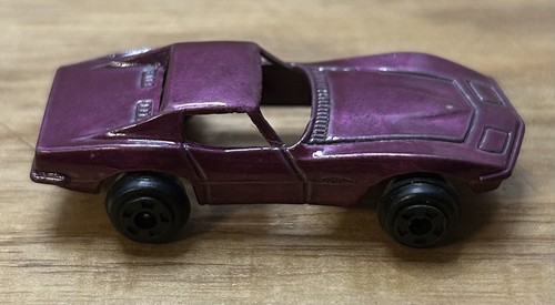 Vintage Zee Toys Corvettes - Blue & Purple Magenta - Metal Cars - Hong Kong - Picture 4 of 15