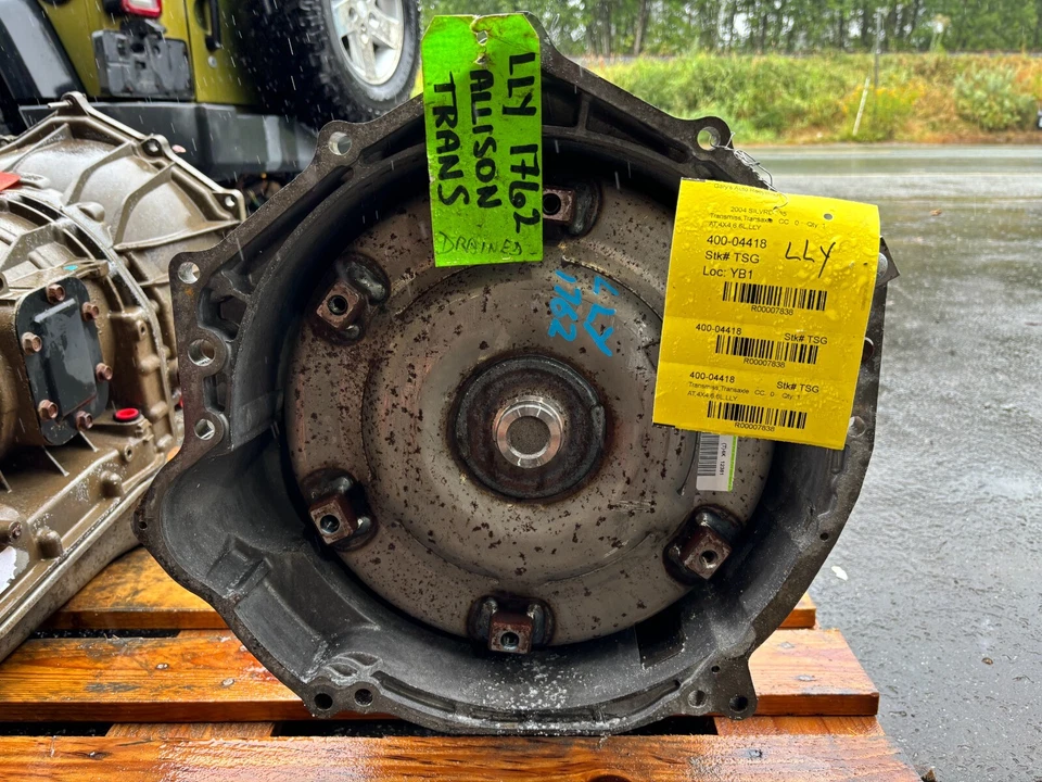 05 CHEVROLET GMC SIERRA SILVERADO 3500HD ALLISON 5SP AUTO TRANSMISSION LLY 4wd - Image 4 of 4