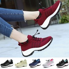 Mujeres Ortho Elastizado Cojín Tenis Ortopédico Diabético Correr Caminar Zapatos