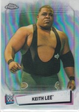 KEITH LEE 2021 TOPPS CHROME WWE IMAGE VARIATION SILVER - IV-7