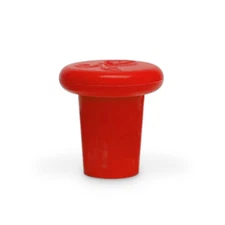 Fox Run Silicone Wine Bottle Stopper, Red (B229CDU(RED))