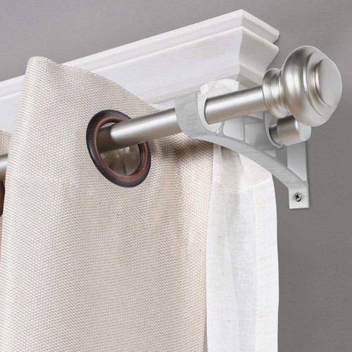 2PCS Curtain Rod Bracket Large Curtain Rods Double Brackets Curtain Rods - 第 8/12 張圖片