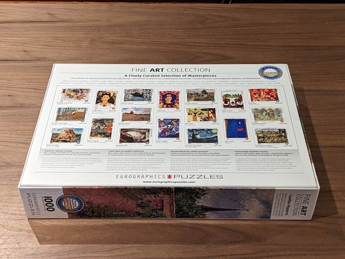 Camille Pissarro 1000pc Jigsaw Puzzle Vegetable Garden Overcast Morning, Eragy - Picture 3 of 8