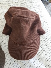 Knit Beanie One Size Fits All Brown