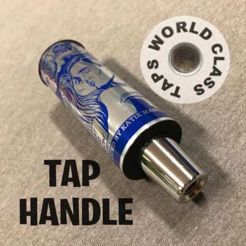 shorty 5in PBR KISS beer TAP HANDLE marker KATIE MANSFIELD Pabst Blue Ribbon - Picture 2 of 3
