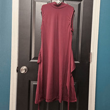 Weissman NWOT adult medium maroon dance costume jazz lyrical tap contemporary so