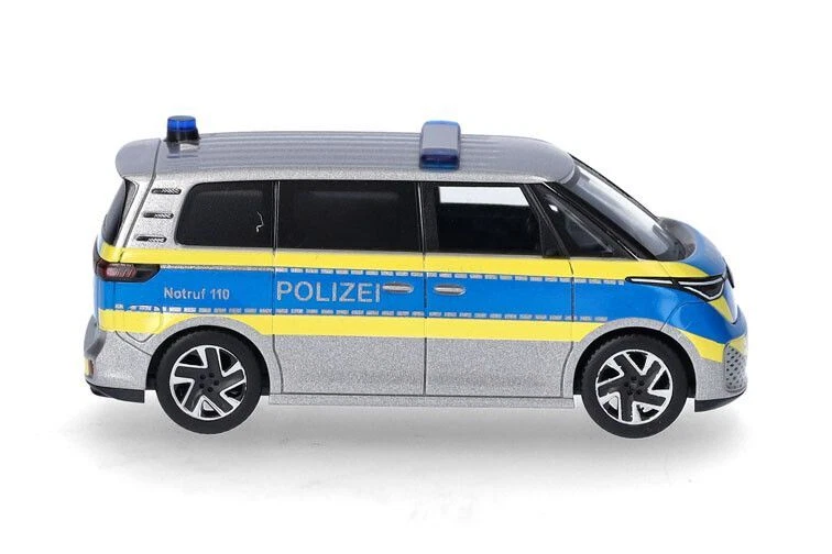 HERPA - VOLKSWAGEN ID Buzz Police vehículo de estudio - 1/87 - HER097994 Foto 3 de 4