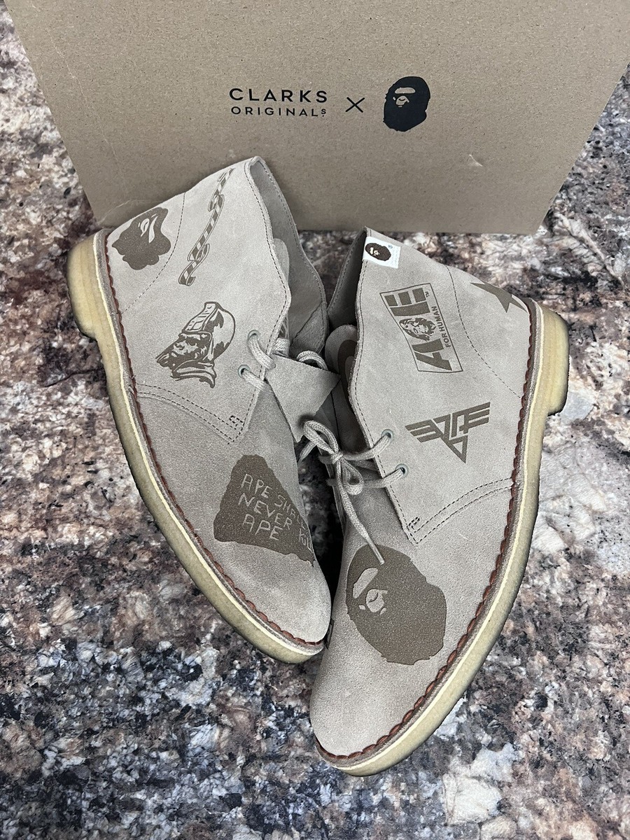 Clarks Desert Boot Clarks Bape Shoes Bape Clark's Desert Boot