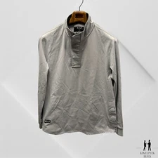 BYLT Jacket Mens Large Gray Magnetic Performance 1/4 Zip Elite Fairway Pullover