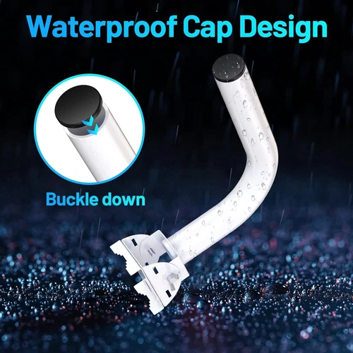 3KM WiFi Bridge Point to Point 5.8G 100Mbps Outdoor CPE+Installation Bracket - 第 14/14 張圖片