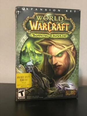 World of Warcraft Burning Crusade -  CD ROM Computer Game for PC - (2006)