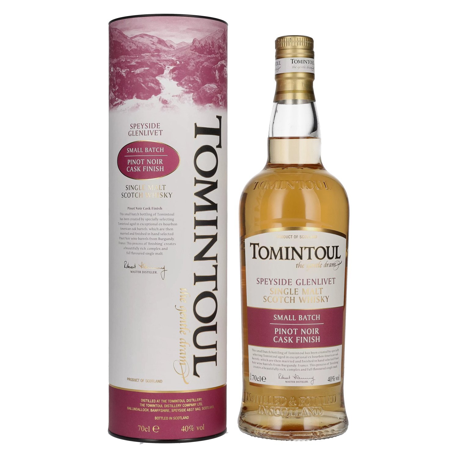 Tomintoul Small Batch Pinot Noir Cask Finish