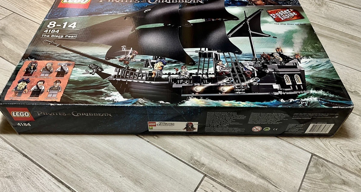 LEGO 4184 Black Pearl Pirates Caribbean Pirates Caribbean Complete Instruction B