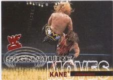 KANE ( Rare! SIGNATURE MOVES Insert Card #8SM ) 2001 Fleer WWE GLENN JACOBS