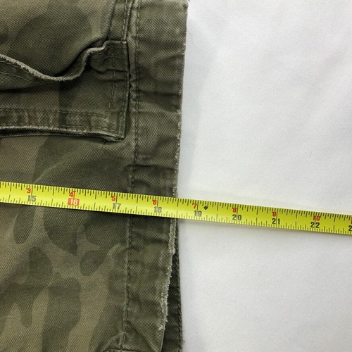 Abercrombie & Fitch Herren 30x9,5" Camouflage Cargo Shorts Knopfleiste Kordelzug - Bild 5 von 11