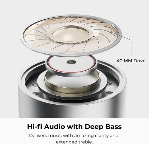 Hybrid Active Noise Canceling Headphones Bluetooth Headphones Over Ear Headphone - Picture 3 of 10