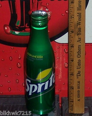 2019 SPRITE ALUMINUM 100 CALORIES  8.5 OUNCE SPRITE BOTTLE FULL NO  DENTS