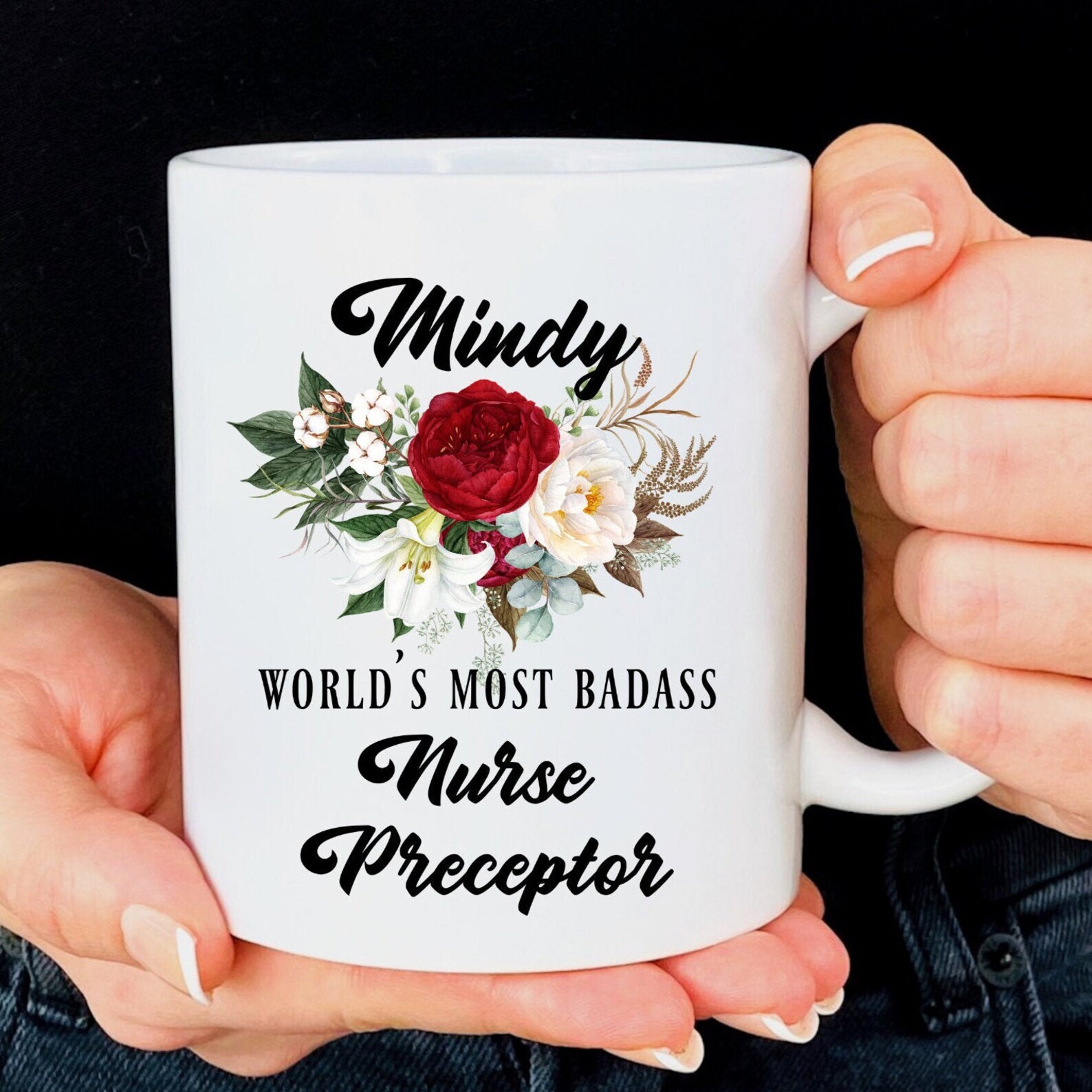 Nurse Preceptor Gift World's Badass Nurse Preceptor Mug For Retirement Birthday