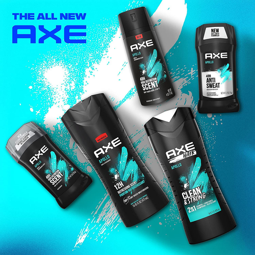 AXE Body Wash for Long Lasting Freshness Apollo Sage & Cedarwood Men's Body... - Picture 6 of 10