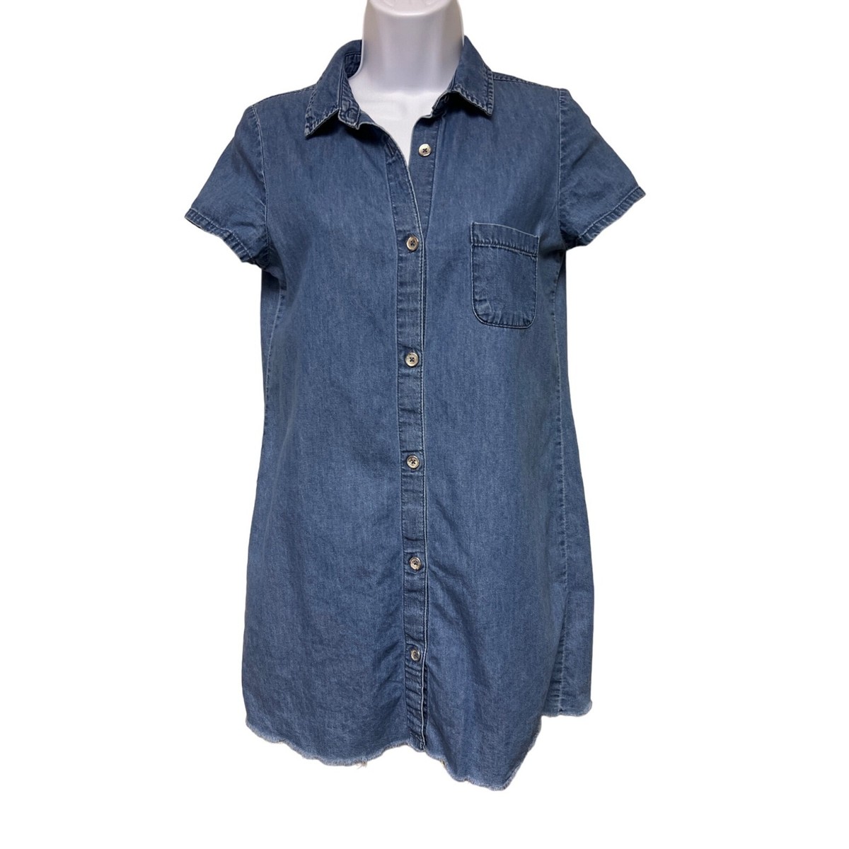 zara trafaluc denim dress Rodeo  ZARA