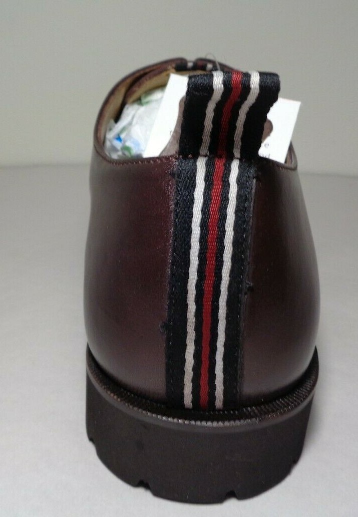 Carlos Santana Size 13 M POWER LITE OXFORD Brown Leather  display picture 1