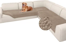 Corner Sectional Couch Covers Plush Chenille L Shape Sofa Cover Thick Soft Sofa