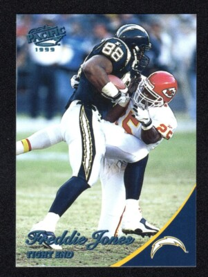 #ad #ad Freddie Jones #347 Chargers 1999 Pacific Platinum Blue #27 75 NR MT Rare $10.99