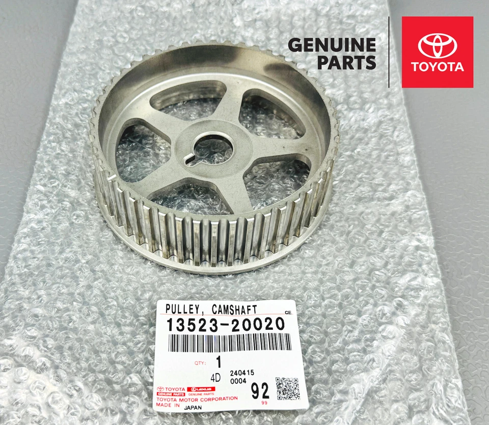 13523-20020 OEM TOYOTA AVALON CAMRY SIENNA SOLARA LEXUS ES RX POLEA, ÁRBOL DE LEVAS Foto 2 de 4