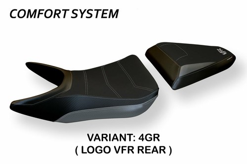 2014-2019 Honda VFR 800 F Upholstery Italia Knock-2 Comfort Saddle Coating - Picture 4 of 5