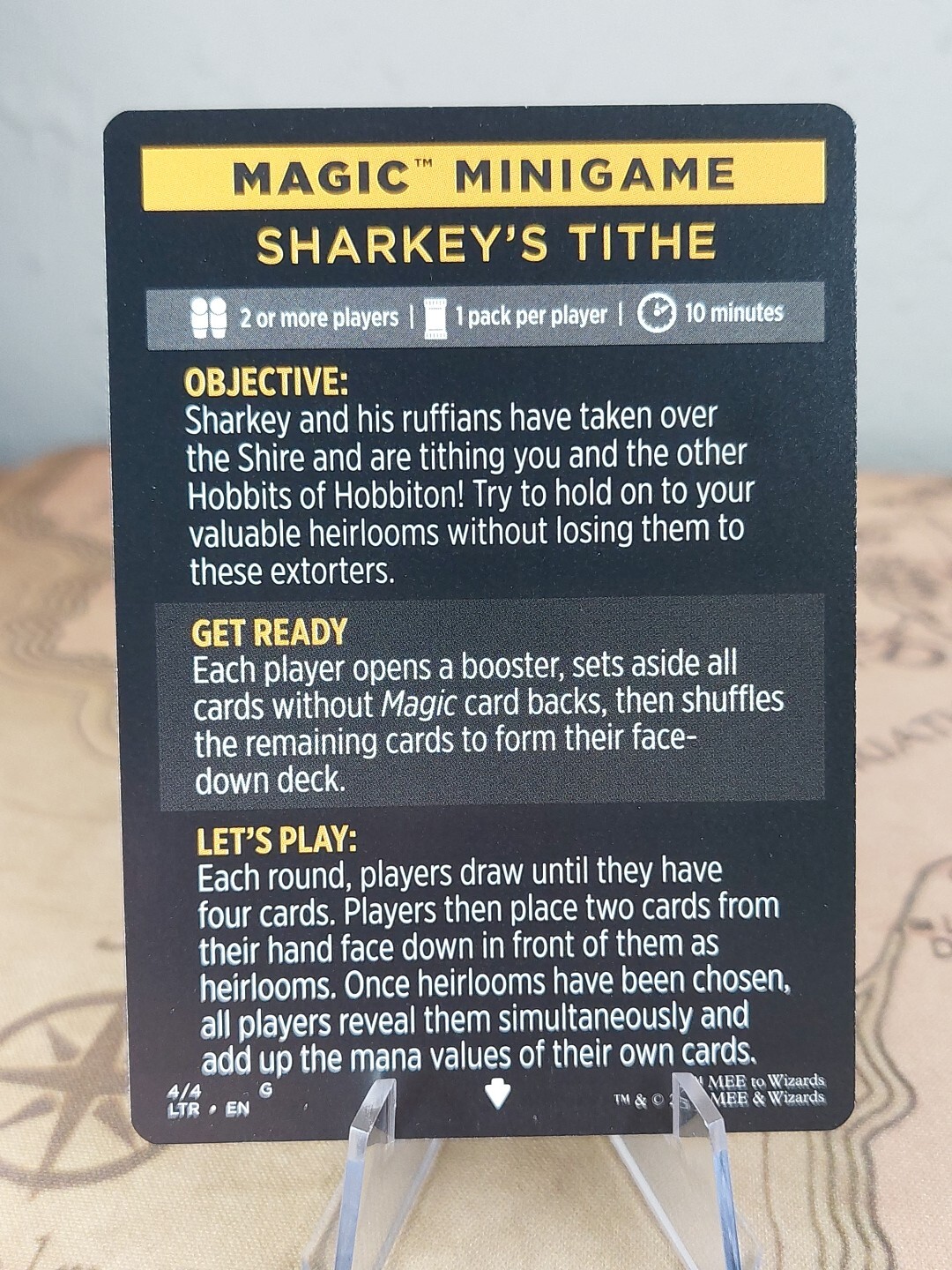SHARKEY'S TITHE #4/4 The Lord of the Rings: Tales of Middle-earth Magic Minigame