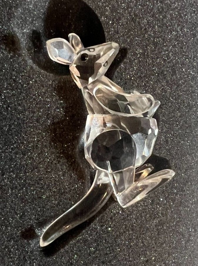 Swarovski Crystal 181756 Kangaroo & Joey 7609 000 001 With