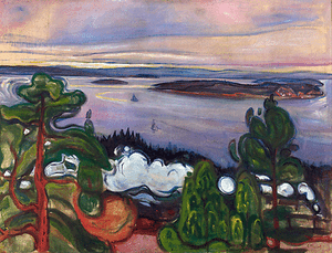 Train-Smoke-1900-by-Edvard-Munch-20-034-x26-034-Art-Giclee-on-Canvas