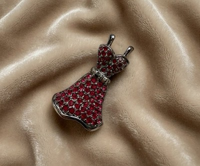 red dress brooch Red Dress brooches