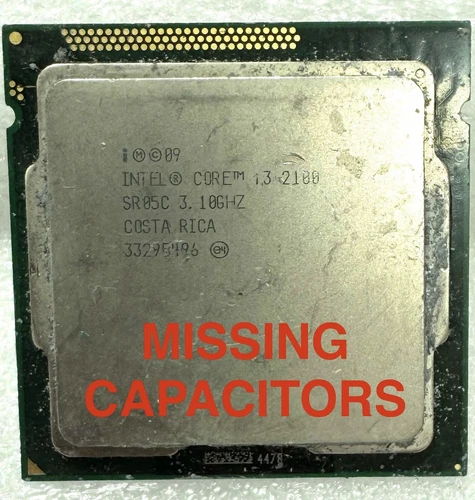 Intel Core i3-2100 3.10GHz Dual-Core 3MB LGA 1155 Processor P/N: SR05C Tested