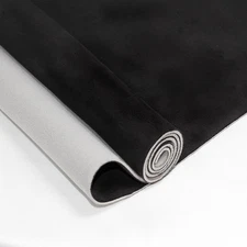 Suede Headliner Fabric with Foam Backing - Black Suede Headliner wrap Interio...