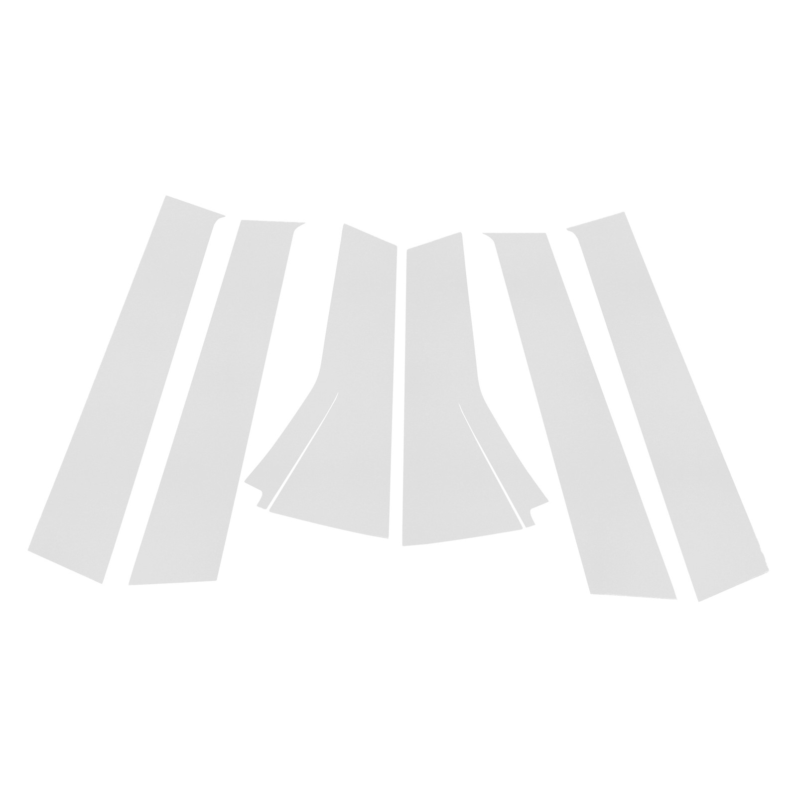 TüRpfosten Fensterschutzleiste Pfosten FüR Honda Fit 2013-2019 Chrom Silberton-image