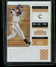 2018 Panini Elite Extra Edition #SB1 Seth Beer College Tickets Holo