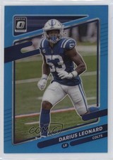 2021 Panini Donruss Optic Aqua Prizm 295/299 Shaquille Leonard Darius #112 kq9
