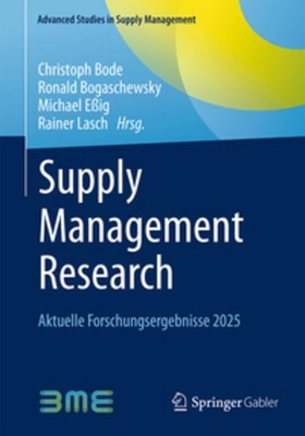 Supply Management Research Christoph Bode