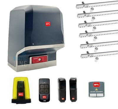 BFT Kit Icaro Ultra AC A2000 Schiebetor 6mt Zahnstange 2000kg ML152