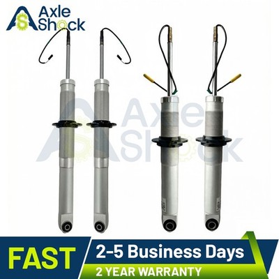 4x Front & Rear Shock Absorbers Height Adjustbale For Maserati GranTurismo 2008-